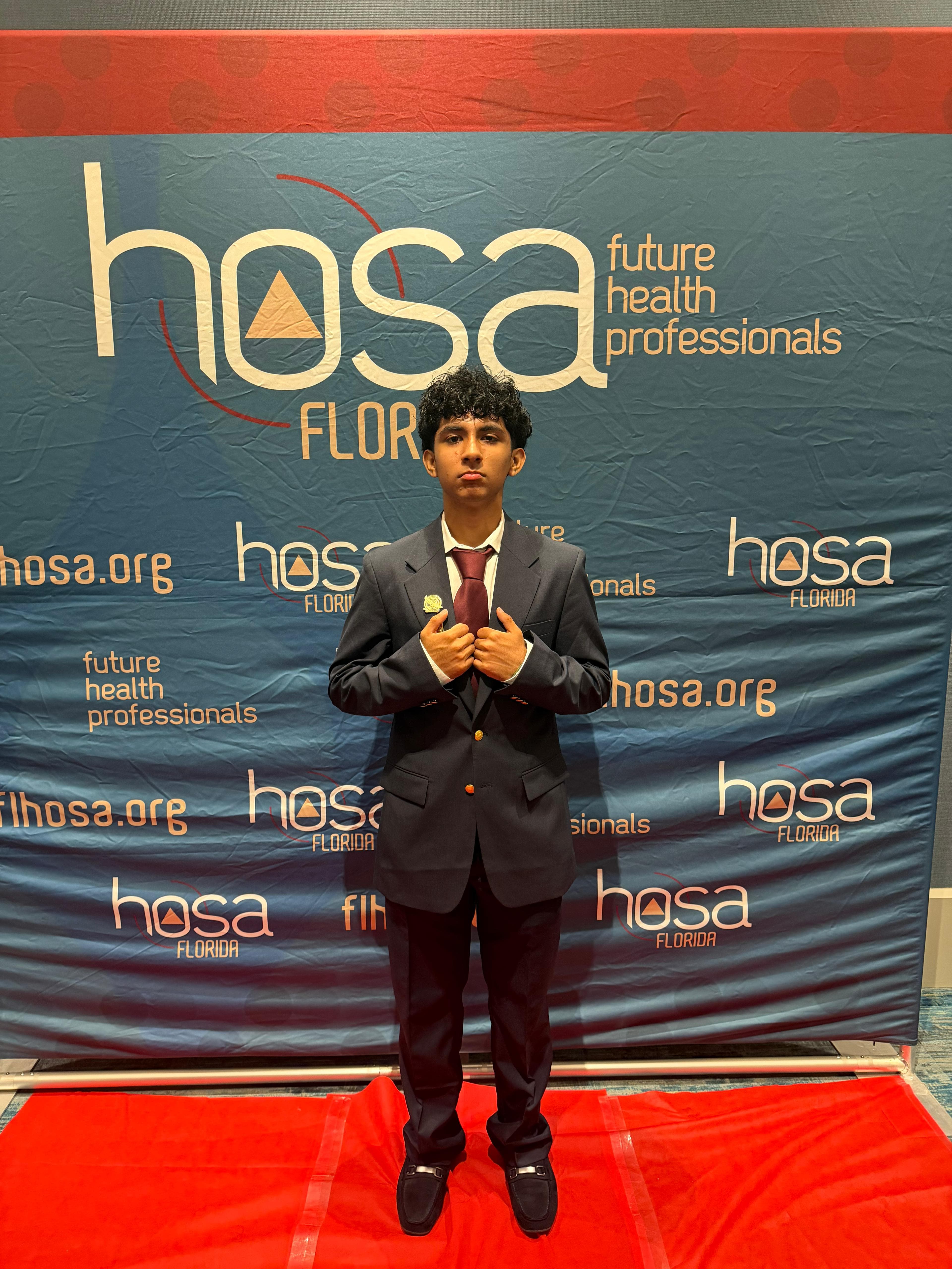 Stefano at HOSA Florida